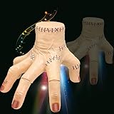 fohuas Halloween Electric Fake Hand Crawling Toys with Music Light for Kids, Cosplay Scary Creepy Props Thing Moving Hand Horror Party Decoration Boys Girls,Practical Joke Toys for Women Children Man