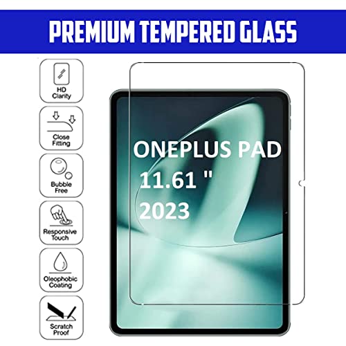 Image of Tempered Glass Screen Protector Guard For Oneplus Pad 11.61 Inch Smartphone [Pack Of 1]