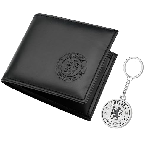 Chelsea F.C. Wallet and Accessories Set Supporters’ Gear - Soccer Gifts for Men