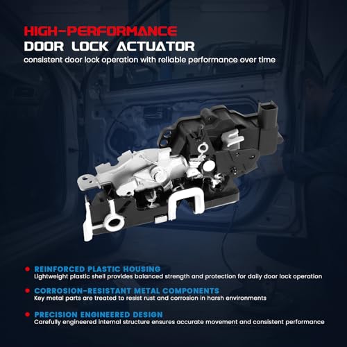 Image of KELOKE Door Lock Latch Actuator Compatible with Ford F-150 2015-2020, Ford F-250 F-350 F-450 F-550 Super Duty 2017-2022, Front Left, Replaces# 937-705 CK2Z1521813J