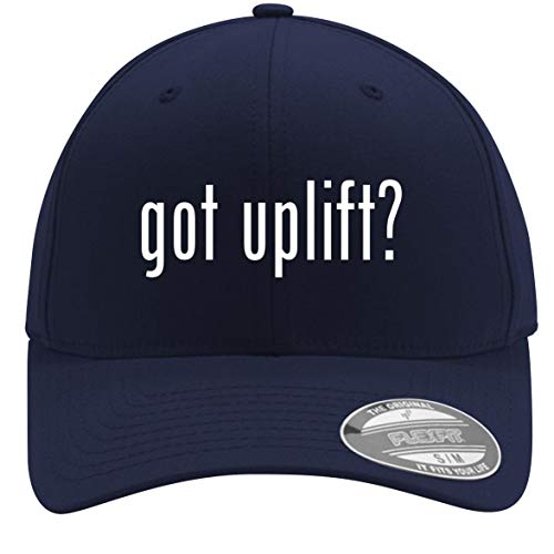 got Uplift? - Adult Men's Flexfit Baseball Hat Cap, Dark Navy, Large/X-Large