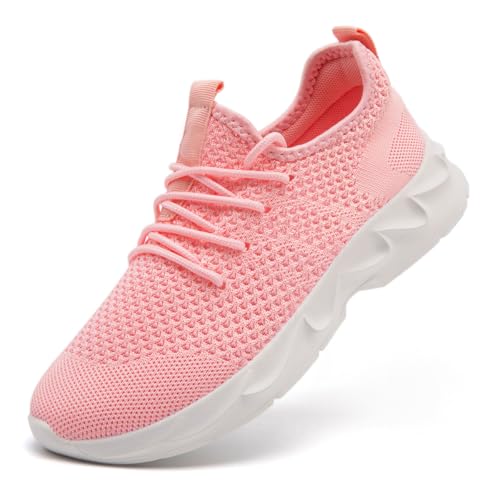 Image of DLWKIPV Womens Walking Shoes Slip On Sneakers Tennis Shoes Running Sport Workout Gym Shoes Athletic Non Slip Lightweight Breathable Fashion Casual Shoes for Travel Work