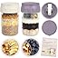 2 Set-Oat White/Wisteria Purple