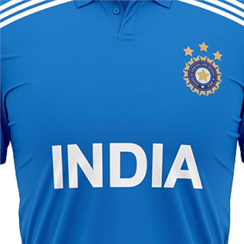 Image of Dhoni Jersey 7 Number National Team Cricket Jerseys Team Men's Old Home