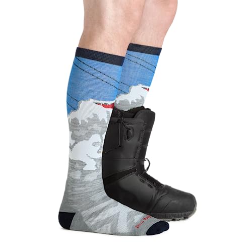 Darn Tough Men's Heady Yeti OTC Midweight with Cushion Sock (Style 8043) -2