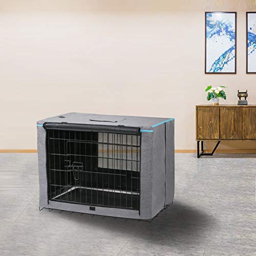 X-Zone Pet Indoor/Outdoor Dog Crate Cover, Polyester Crate Cover Or Durable Windproof Kennel Covers For Wire Dog Crates #TOP3