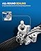 PHILTOP Power Steering Rack and Pinion Compatible with Chrysler Town & Country 2005-2007, Voyager 2005-2008, Dodge Caravan 2005-2007, Grand Caravan 2005-2007, Hydraulic Rack and Pinion Replace 22-373