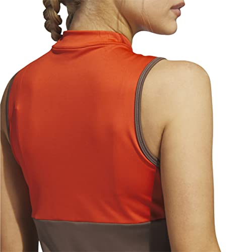 Adidas Golf Women's Standard Ultimate365 Tour Colorblocked Dress, Earth Strata, M #TOP7