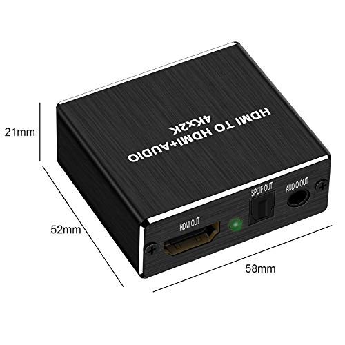 Estrattore Audio HDMI 4K x 2K,HDMI a HDMI Optical