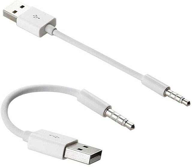 Mr Gadget's Solutions USB Charger Data Adapter Cable Cord For iPod Shuffle 3G 2nd 3rd 4th 5th 6th Gen