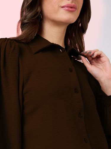Image of Globus Women Shirt (8909389012760 Maroon L)