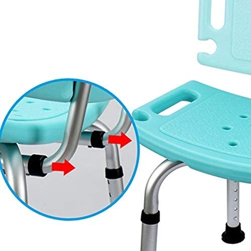 Tabouret de douche de salle de bain ergonomique et imperméable - 7
