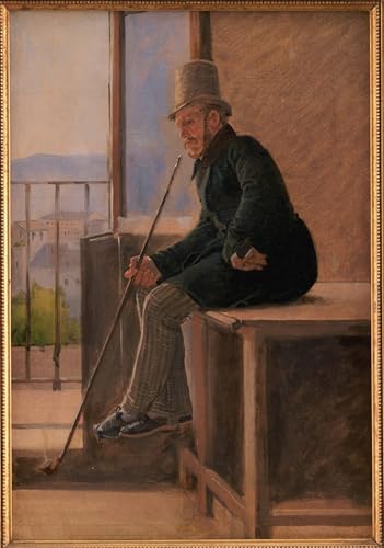 Toile paysage Jørgen Sonne par Hansen affiche art 60x90cm