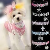 PURELY CHARMING - Pet Necklaces How's Your Dog Bling-a-Licious Name-Me Personalized Necklace for Dog