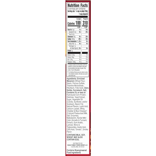 Image of Hamburger Helper Bacon Cheeseburger Pasta Meal (5.1 oz - 12 Pack) No Artificial Flavors, Ready in 3 Easy Steps, Quick Meals Perfect for Midweek Dinners, Busy Evenings & Families On-the-Go