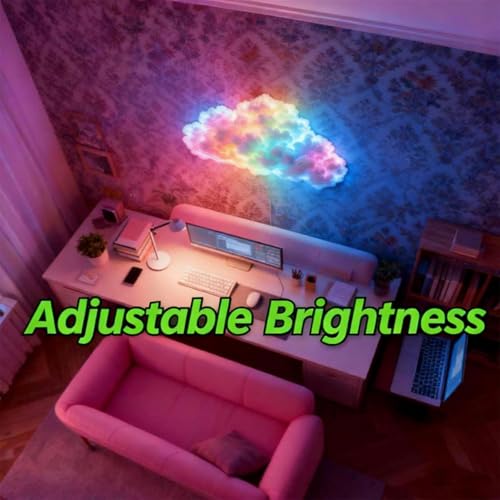 Lumière pour chambre anti fatigue oculaire éclairage 3D USB télécommande - 4