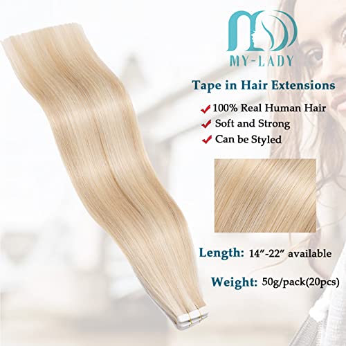 MY-LADY Extension Capelli Veri Biadesivo Lisci