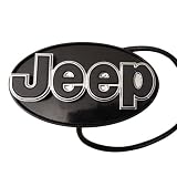Autogem Compatible/Replacement for LED Light Hitch Receiver Covers Officially Licensed Jeep Hitch Co