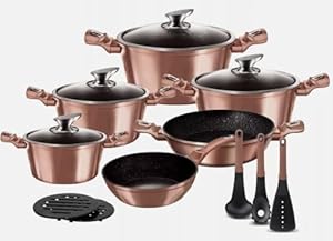 ZILNER 21-teiliges Kochtopf- & Pfannenset