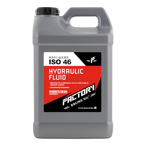 Factory Racing Oil Anti-Wear ISO 46 Hydraulic Fluid - 2.5 Gallons