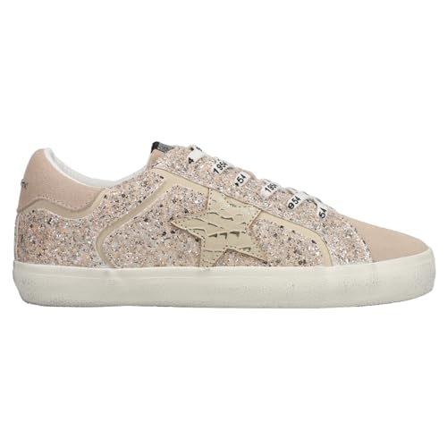VINTAGE HAVANA Women's Action 2 Glitter Lace Up Sneaker