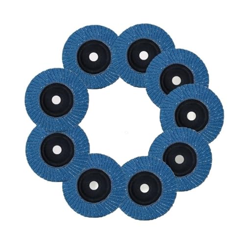 Meule abrasive pour meuleuse d'angle avec disque à lamelles de 2 pouces pour ponçage métal
