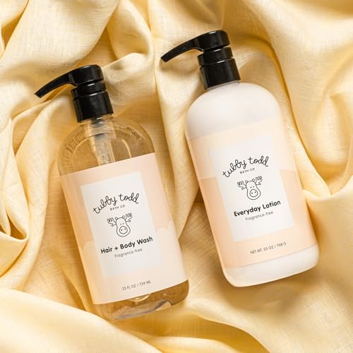 Tubby-Todd-Baby-Bath-Skincare-Kit-The-Wash-and-Lotion-Bundle-Baby-Wash-and-Baby-Lotion-Gift-Set-25-Oz-Fragrance-Free