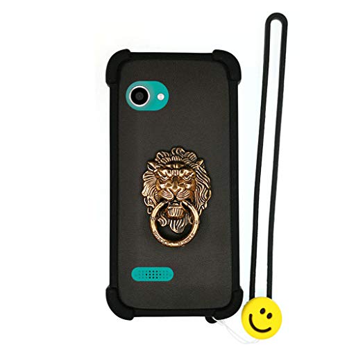 Coque pour WIKO CINK Slim Coque Silicone Border + PC Hard Stand Housse Étui Case Coverr SHI