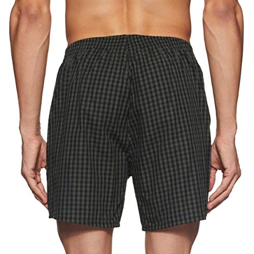 Image of Amazon Brand - House & Shields Men's Cotton Regular Boxer Shorts