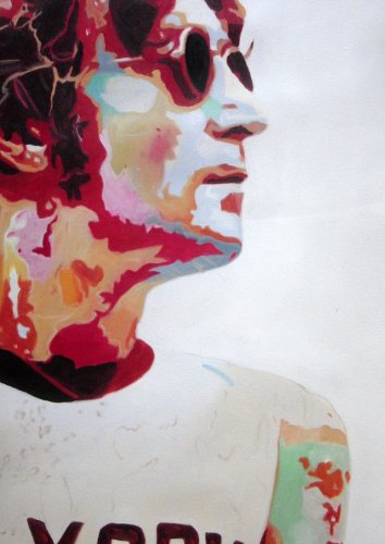 John Lennon Beatles Peinture à l’huile, 28 x 16, non pas d’une impression, giclée ou Poster. peinte à la main. Cadrage disponibles, veuillez nous envoyer un e-mail pour plus de détails. - Les Beatles, Paul McCartney, John Lennon, RIngo Starr, George Harrison John Lennon Beatles Peinture à l'huile, 28 x 16, non pas d'une impression, giclée ou Poster. peinte à la main. Cadrage disponibles, veuillez nous envoyer un e-mail pour plus de détails. – Image 7