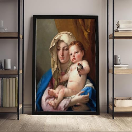 Impression sur toile Madonna solution decoration murale prete a poser pour salon