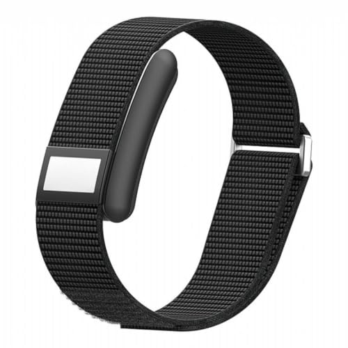 Image of Loop Pro Smart Fitness Band for Men and Woman Health Fitness Tracker ECG PPG Body Temperature, HRV Analysis, 100+ Sports Modes, IP68, Sleep&Stress Monitor, Subscription Free Screenless (Black)