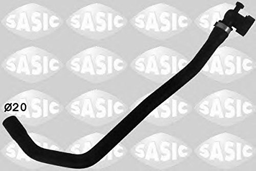 Sasic 3400125 Radiatore Tubo Acqua Tubo, Kuehlwasser Flessibili, Refrigerante Tubo 1007(Km) 207 (Wa, Wc) Citroà ‹ N C Di Elysee