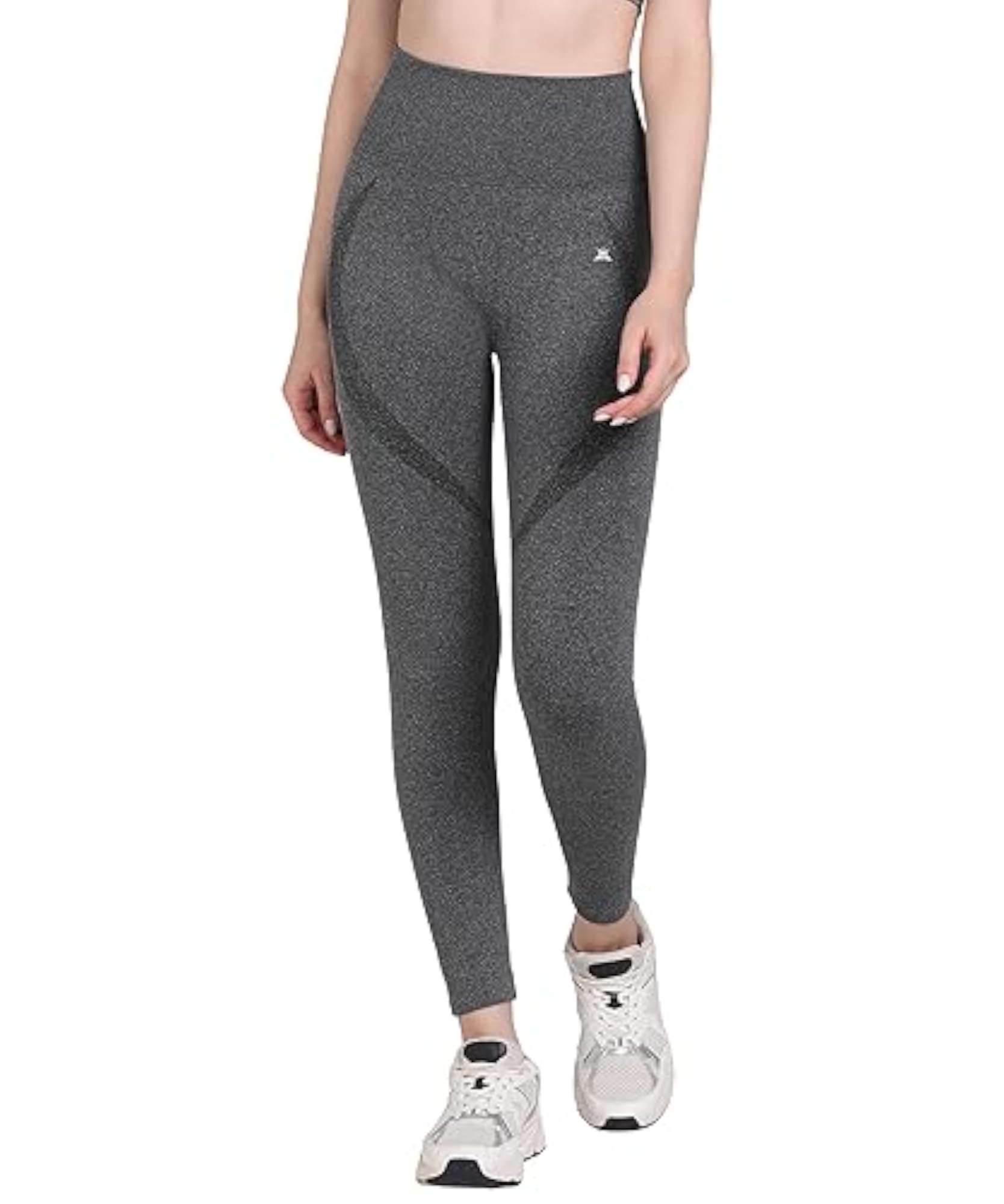 Women's Squat-Proof Workout Tights, Grey