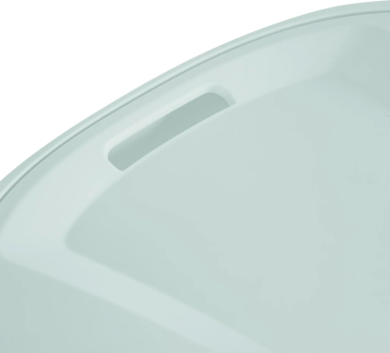 Wheeled Plastic Laundry Hamper with Handles, Rolling Laundry Basket for Clothes and Towels, 3-Pack