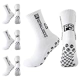 【COMFORTABLE ET RESPIRANTE】chaussettes antidérapantes foot Facile à porter, adaptée à la vie de tous les jours, évacuant l'humidité, légère et respirante, durable.