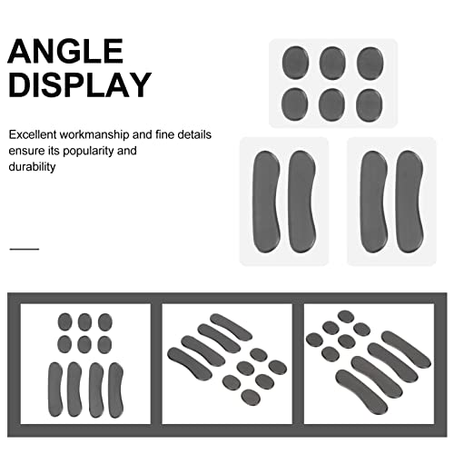 ERINGOGO 10 peças de almofadas de gel de silicone silenciadores de tambor amortecedor de tambor almo