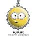 Minions Bob Face Keychain Chrome Plated Metal Pop Cap Bottle Opener