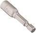 IRWIN 91830 Magnetic Fractional Nut Setters Socket Bit (50 Pack), 1/4"
