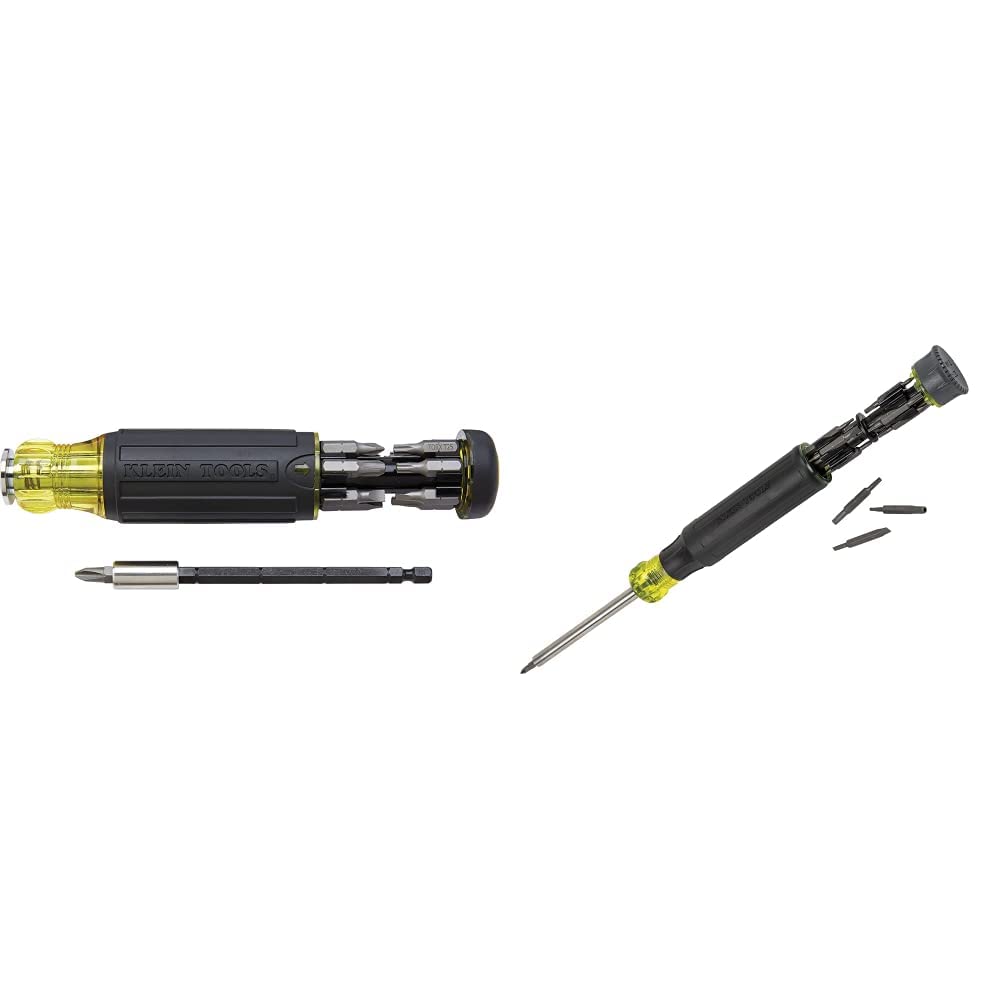 Klein Tools 32303 14-in-1 Magnetic Screwdriver Set + 32328 27-in-1