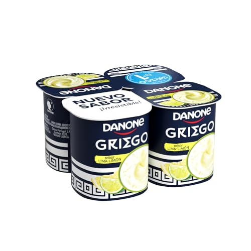 Yogur griego Danone sabor lima limón 4x115g