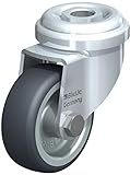Maße Platte oben: 1,667 BLICKLE lra-tpa 50 g Lenkrolle, 5 cm Rad Durchmesser, 110 LB. Tragkraft