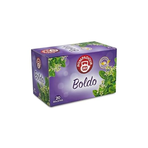Pompadour - Infusion Boldo - 20 bolsitas