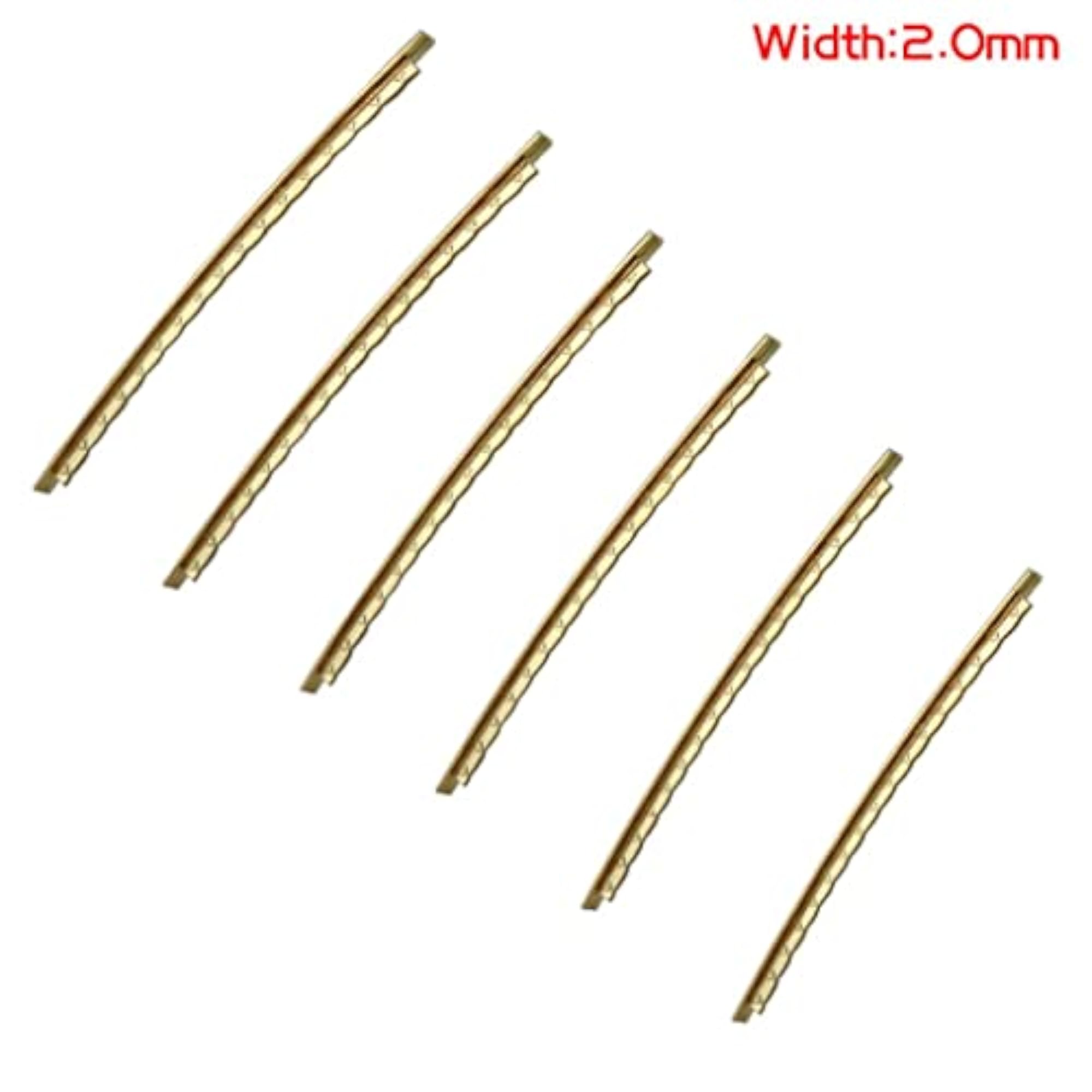 21Pc Brass Frets Wire for Folk/Acoustic Guitar