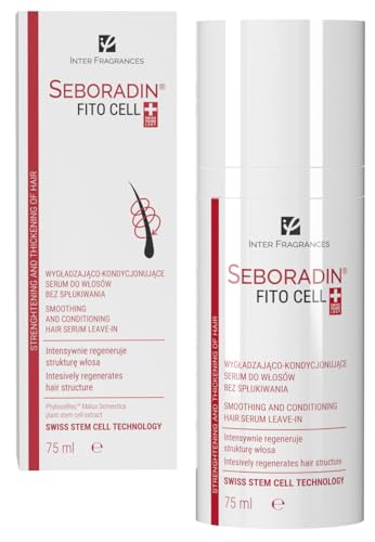 Seboradin Haarserum Leave In Emollient Erleichtert Das Kämmen Haarpflege Stärkung Glättung Feuchtigkeitsspendend Nährend Pflanzenstammzellen Rettichöl Magnolienöl Rosmarinöl 75 ml Fito Cell