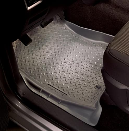 HUSKY LINERS Classic Style Serie | Bodeneinlagen vorne – Hellbraun | 35113 | passend für Toyota Tacoma Access Cab/Standard Cab 1995–2004 2 Stück
