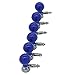 Pediatric ECG/EKG Suction Ball Multi-use Electrode (6 pcs/Set),for 3.0, 4.0, Snap, Grabber,Plating AgCl(Dark)