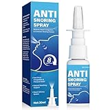 Anti Snoring Spray, Natural Snore Devices for Better Sleep and Breathing, Effective Snoring Solution to Open Throat & Air Passages