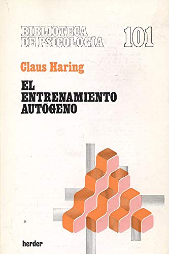Portada de El entrenamiento autogeno
