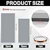 4 Pcs Silicone Heat Press Cover Pad Mat 6.5x2.56x0.2 & 7.87x3.35x0.2 - 2 Sizes - Heat Resistant Foam Heat Press Accessories and Supplies for Hat Press, Transfer Vinyl, DIY Small Business